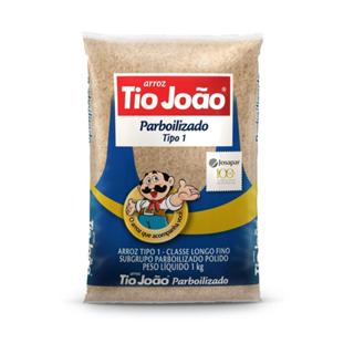 Arroz  Parboilizado Tio João 1kg em Oferta na Shopee