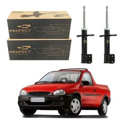 Par Amortecedor Dianteiro Corsa Pick-up 1.6 8v 1998 A 2003