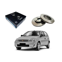 Disco Freio Dianteiro, Corsa 1.4 2007 A 2012