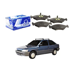 Pastilha Freio Dianteira Escort 1.6 1.8 1993 A 1996