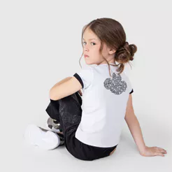 Blusa Manga Curta Menina Lilica Ripilica