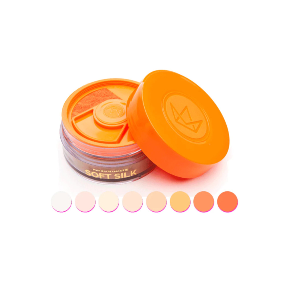 Kit Mari Maria 3 Essenciais Base Pó Soft Silk Máscara LashUp em Oferta na Shopee