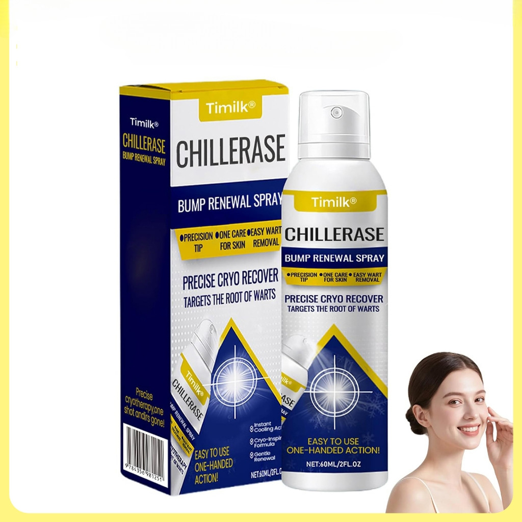 [LuminGlow] Timilk ChillErase Bump Renewal Spray , Corporal Avançado De Ácido Salicílico 2 % Natural Para Pele-60ml em Oferta na Shopee