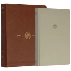 Bíblia Diária NVI | Leitura Perfeita | Couro-soft | Capa marrom