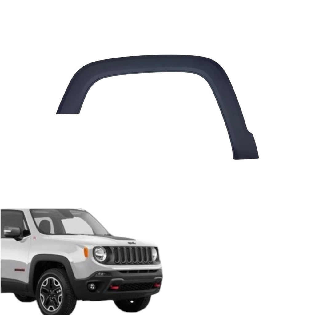 MOLDURA PARALAMA JEEP RENEGADE 15/18 DIANT.  LE