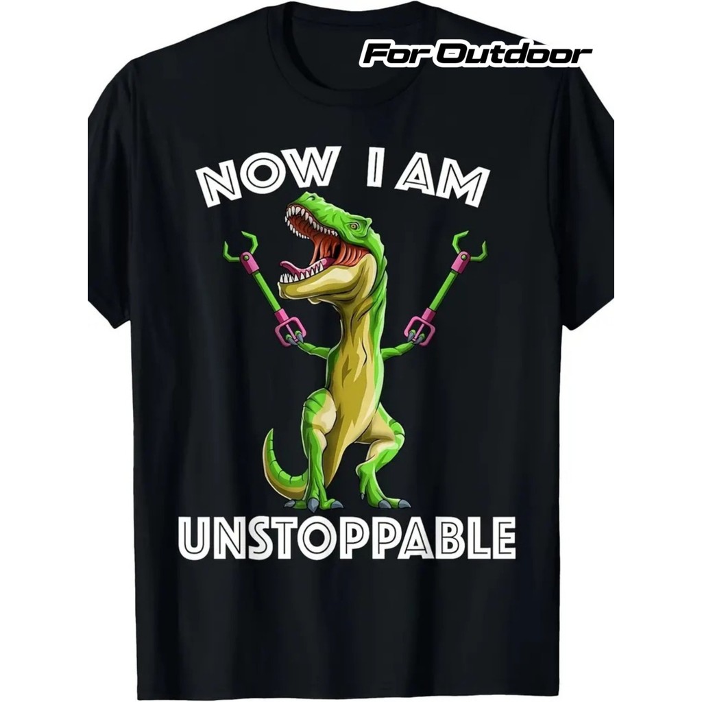 Camiseta 2026 T-shirt Camiseta Masculina T Rex Unstoppable Graphic Dinossauro Estampa Divertida Ousada Casual Atividades