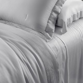 Colcha Bambu Bali 400 Fios Kacyumara Prata em Oferta na Shopee