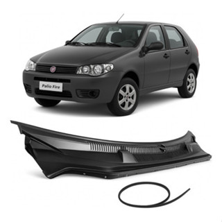 Grade Parabrisa Churrasqueira Palio Siena Strada 2004 A 2020 Preto Fosco em Oferta na Shopee