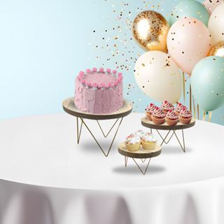 KIT 3 BOLEIRA FESTA CASAMENTO EVENTOS em Oferta na Shopee