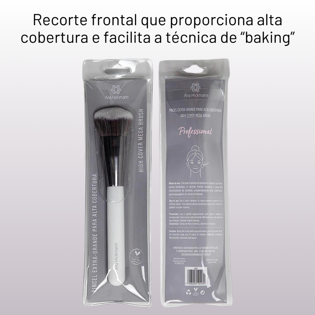 HIGH COVER MEGA BRUSH - PINCEL EXTRA GRANDE PARA COBERTURA ALTA