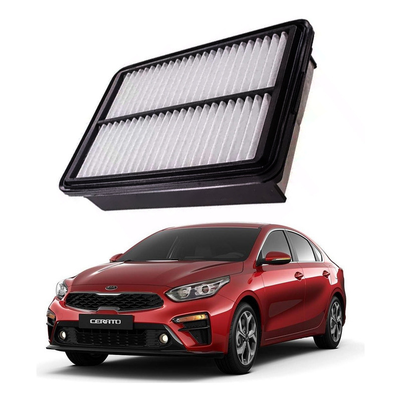 Filtro De Ar Do Motor Original Wega Cerato 2.0 2020 A 2022