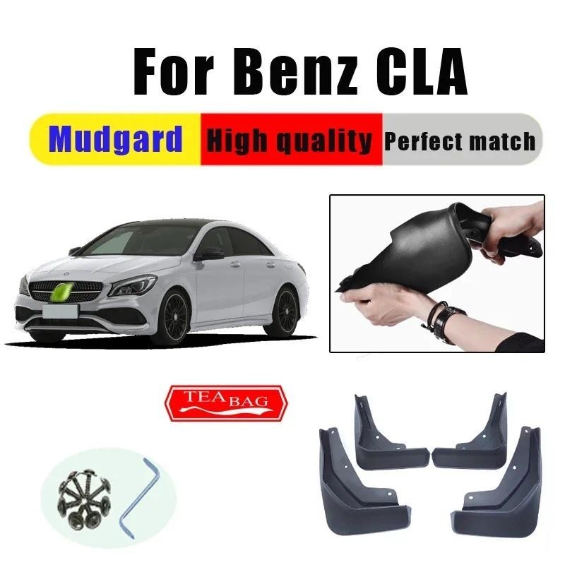 Retalhos De Lama Para NWE Mercedes Benz CLA W118 C118 2019-2021 Pára-Lamas Protetores Contra Respingos Acessórios Do Car