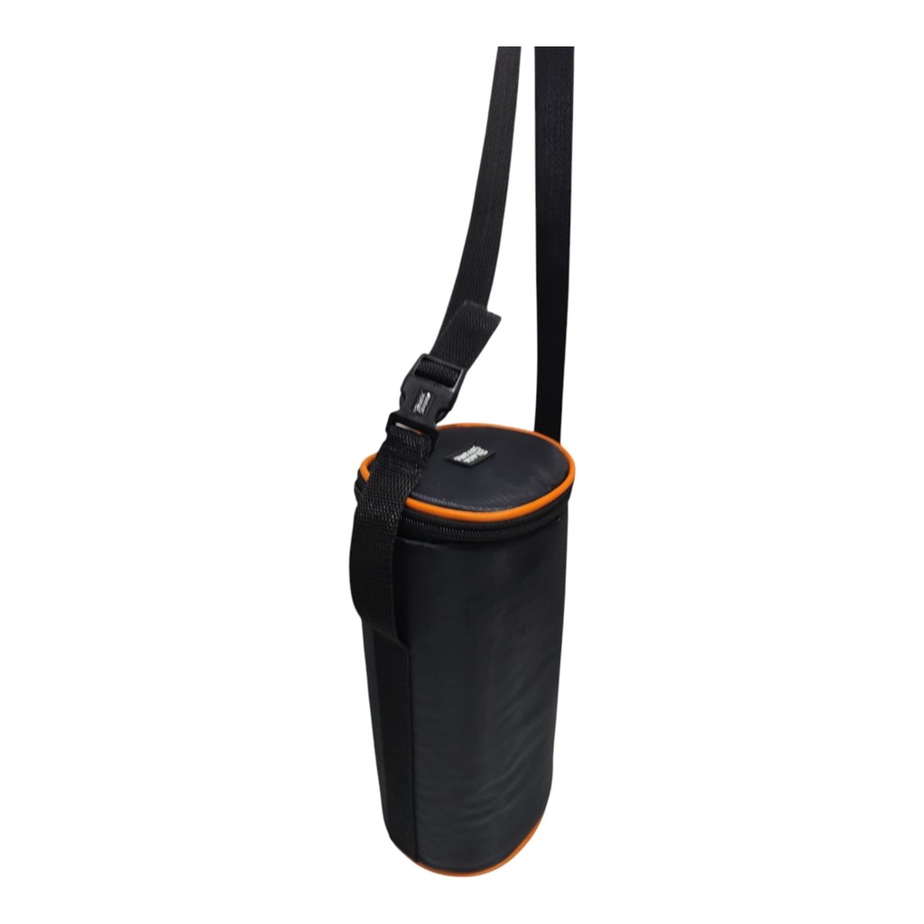 Bolsa Térmica 4 Latas Cooler Térmico 8h Praia Camping Viagem Marmita Lanche Resistente Black Savana