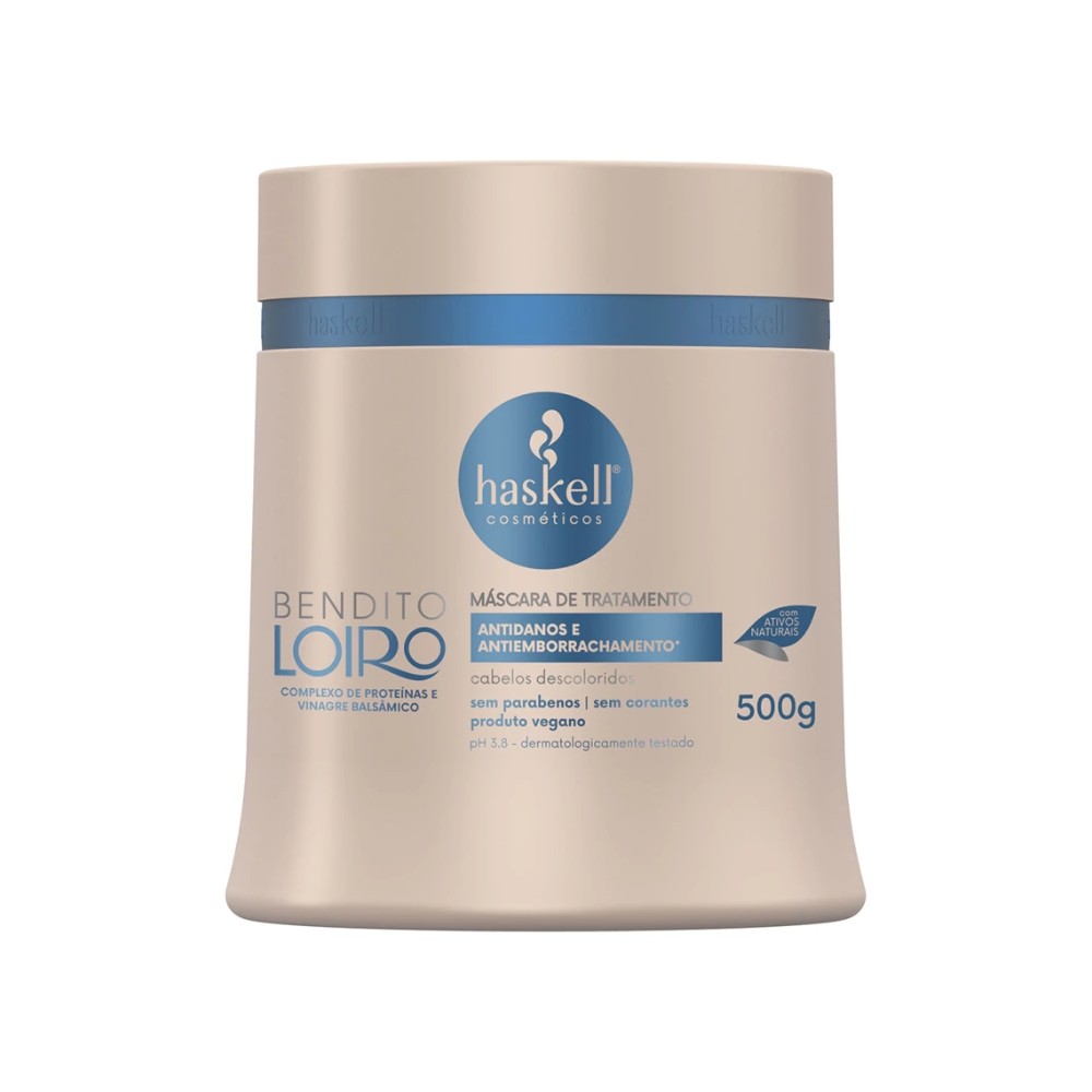 Máscara de Tratamento Bendito Loiro 500g Haskell