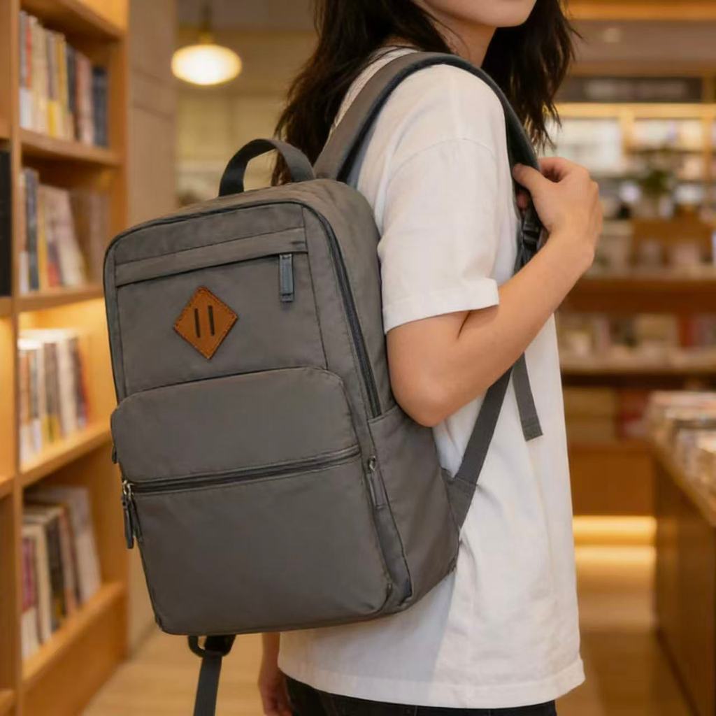 Mochila Simples e Elegante Unissex Impermeável Para a Viagem Escola Universitário Trabalho Casual X222 VT