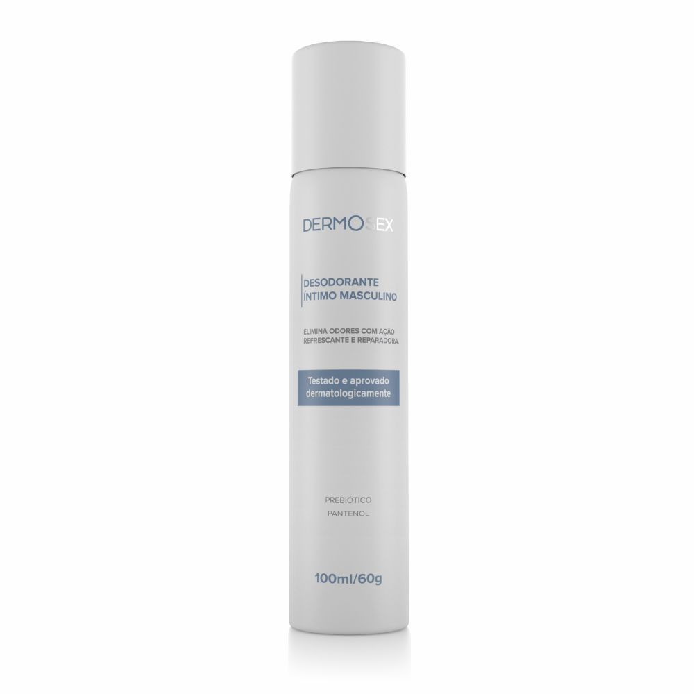 Desodorante Perfumado Íntimo Masculino Dermosex - 100 ml/60g
