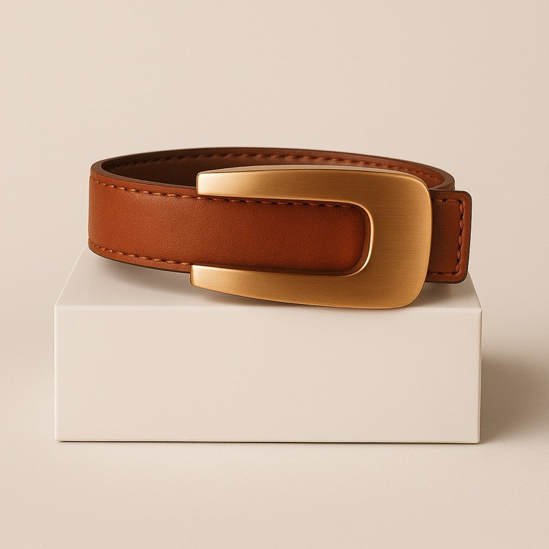 CINTO FEMININO FIVELA DOURADA AÇO ESCOVADO ACESSÓRIO DA MODA- em Oferta na Shopee