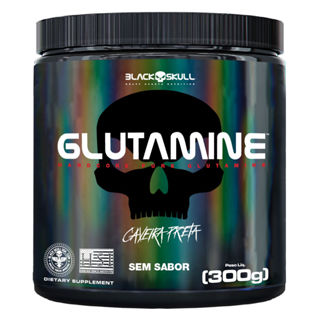 Glutamine - Glutamina - 300g - Black Skull em Oferta na Shopee