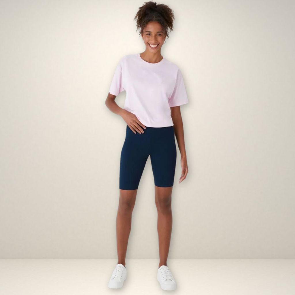 Bermuda Biker Feminina Malwee Modelo Ciclista em Oferta na Shopee