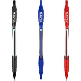 Caneta Esferográfica Retrátil CIS Jet RT 0.7mm - 1 Unidade - Escolha a Cor em Oferta na Shopee
