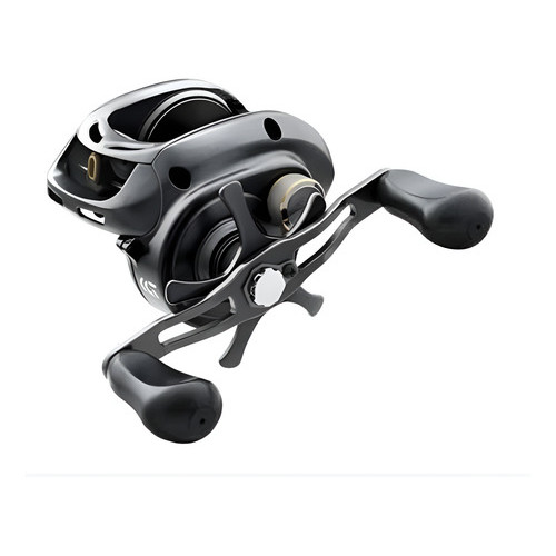 Carretilha De Pesca Perfil Baixo Daiwa Lexa 400hl - Esquerda Grafite