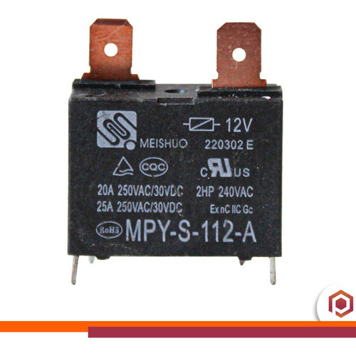 Relé 12v 20a Pci Eletro Parts Mpy-s-112a Sfk-112dm Ar Condicionado