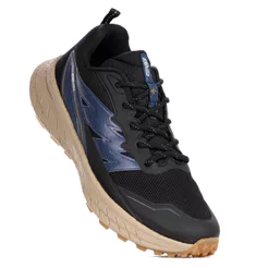Tênis Actvitta Kansas Preto Marrom e Azul - Masculino