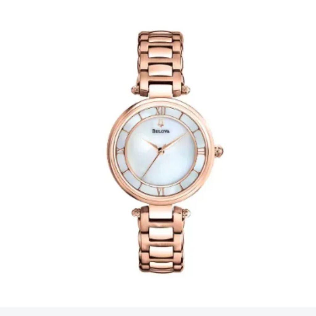 Relógio Feminino Bulova Dress Ladies Watch 97L124