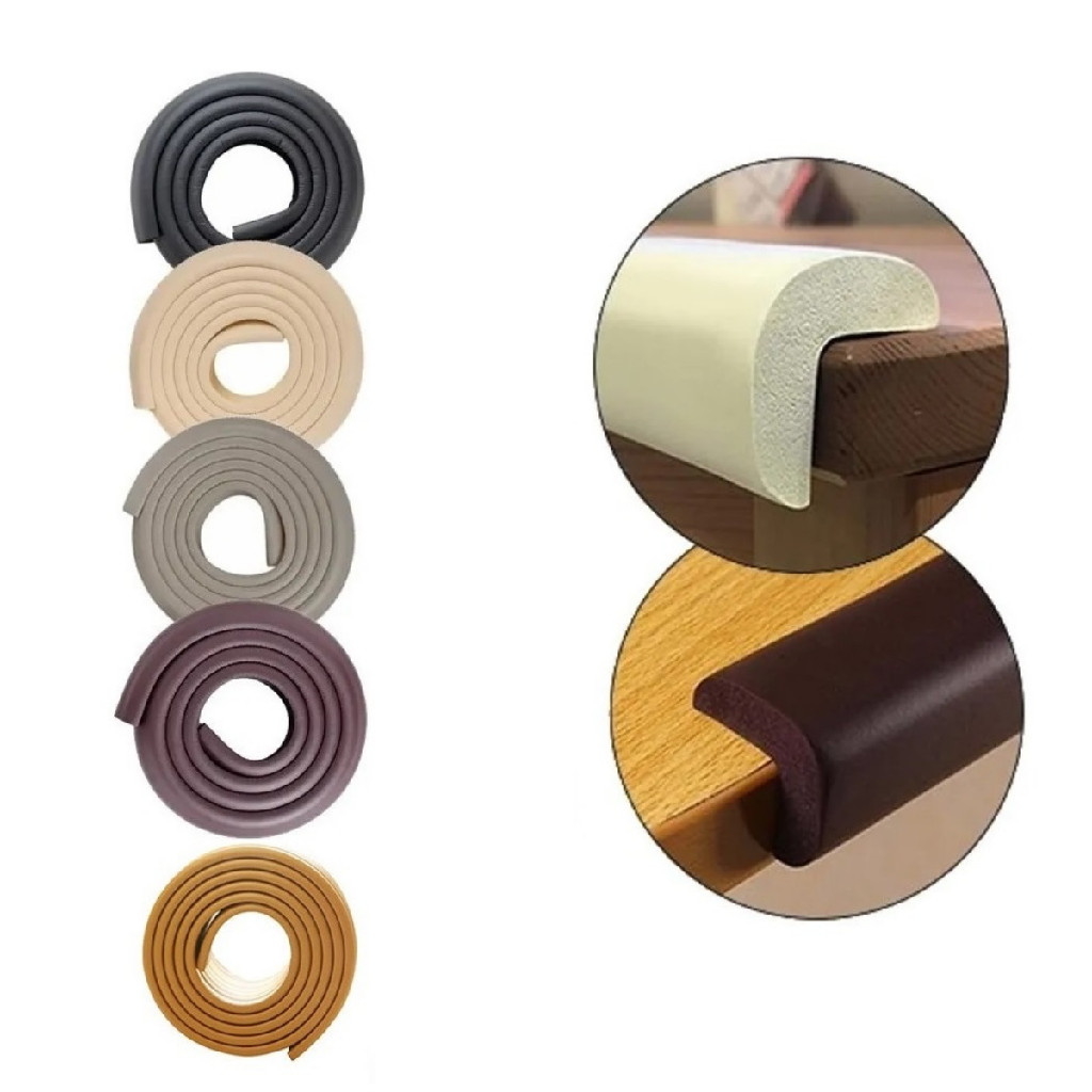 2 Und De 2 Metros Rolo Protetor Quina Canto Cantoneira Segurança Infantil Crianca Bebe em Oferta na Shopee