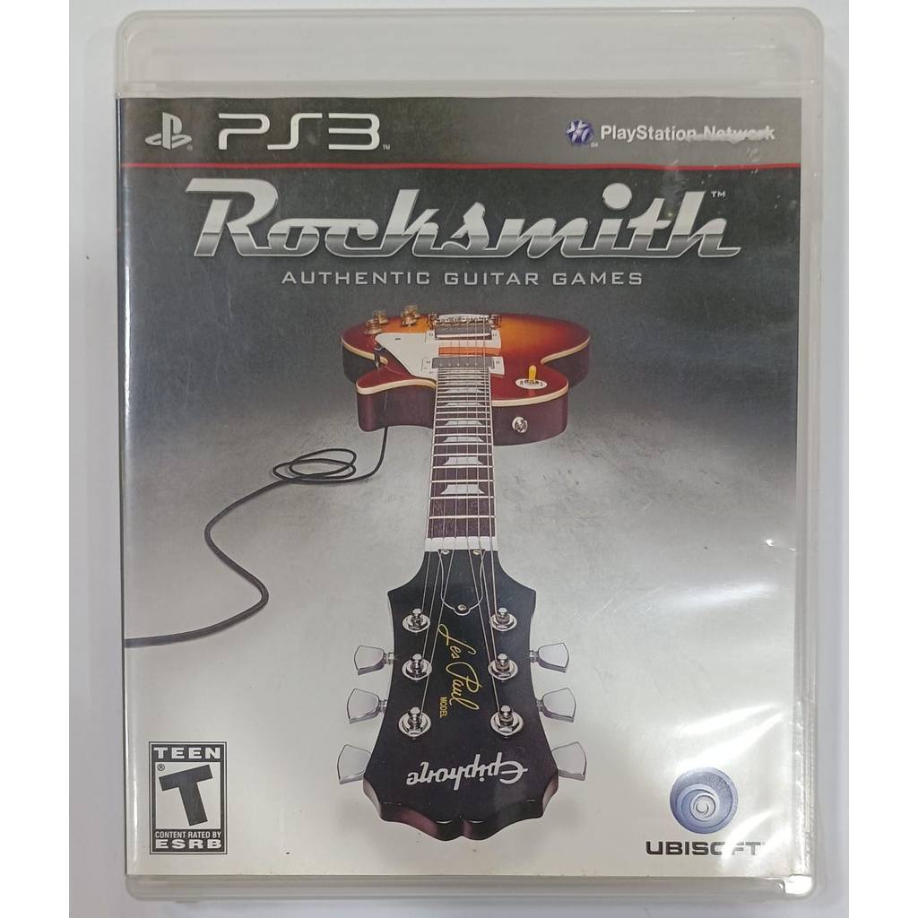 ROCKSMITH SEM CABO PS3 FÍSICO USADO