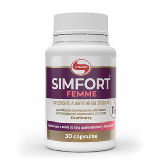 Simfort Femme Vitafor Cranberry Com 30 Cápsulas em Oferta na Shopee