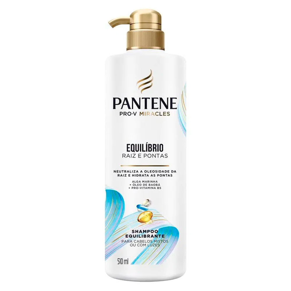 Shampoo Pantene Equilíbrio 510ml em Oferta na Shopee