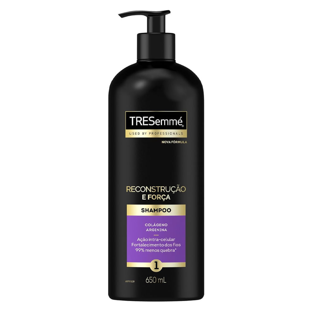 Shampoo Tresemmé Reconstrução E Força 650ml em Oferta na Shopee