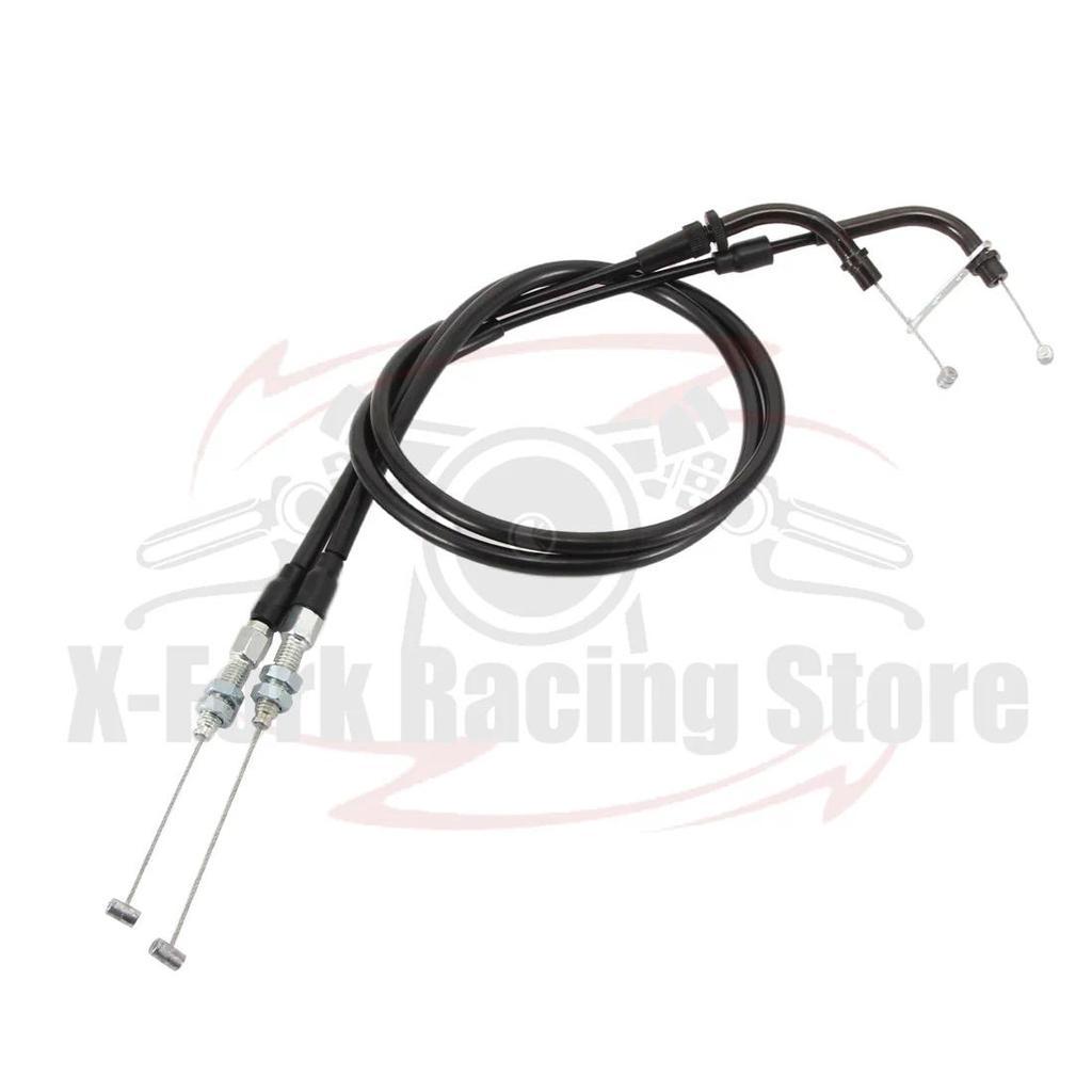 Cabo Do Acelerador Da Motocicleta Push Pull Para Yamaha R6 2003-2005 R6S 2003-2009 De Gás 5SL-26311-00 5SL-26312