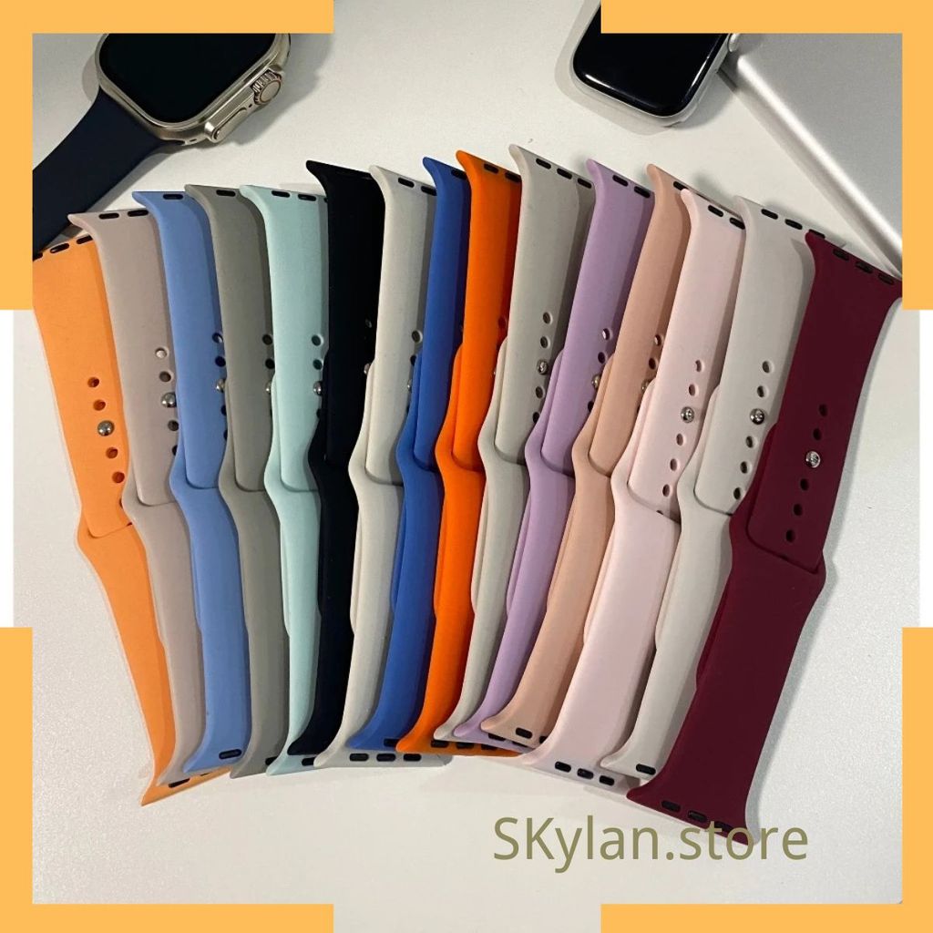 Pulseira Silicone Sport compativel Para Apple Watch Serie S11 10 9 8 7 6 5 4 3 S
