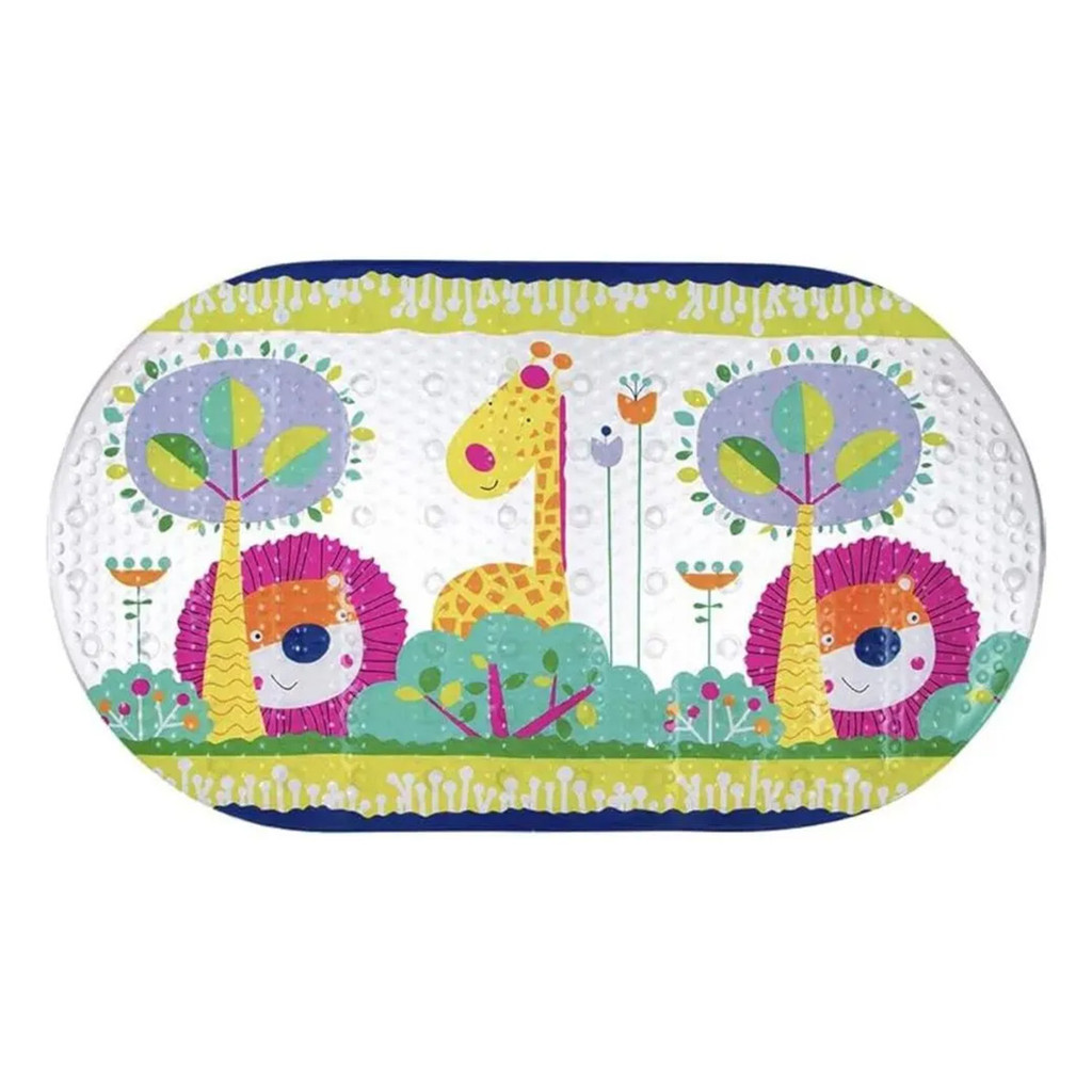 Tapete Antiderrapante Com Ventosas Para Banho Buba Safari em Oferta na Shopee