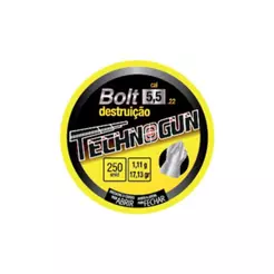 Chumbinho Bolt Destruição 5,5mm Com 250un Technogun