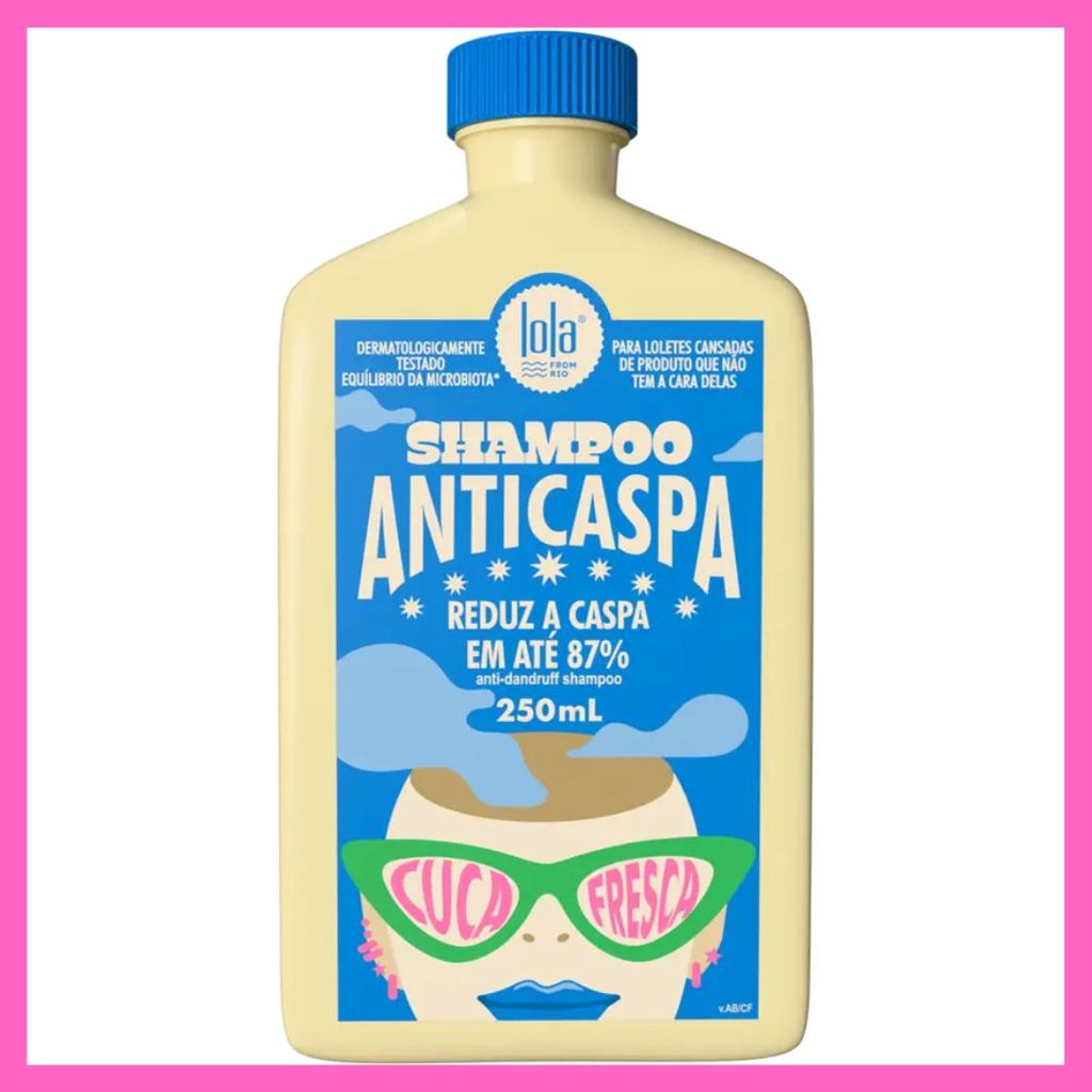 Cuca Fresca Shampoo Anticaspa 250ml - Lola Cosmetics em Oferta na Shopee