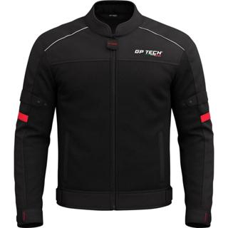 Jaqueta Motociclista Ventilada Gp Tech Com Proteções em Oferta na Shopee