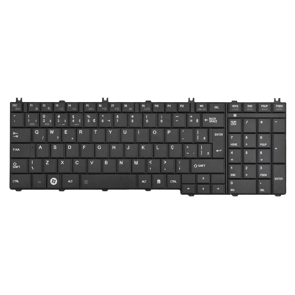 Teclado para Notebook Toshiba Satellite C655-S5054 em Oferta na Shopee