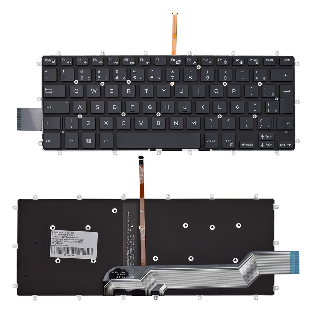 Teclado para Notebook Dell Inspiron P74G Com Iluminação em Oferta na Shopee