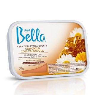 Cera Depil Bella Camomila Com Calêndula 250g em Oferta na Shopee