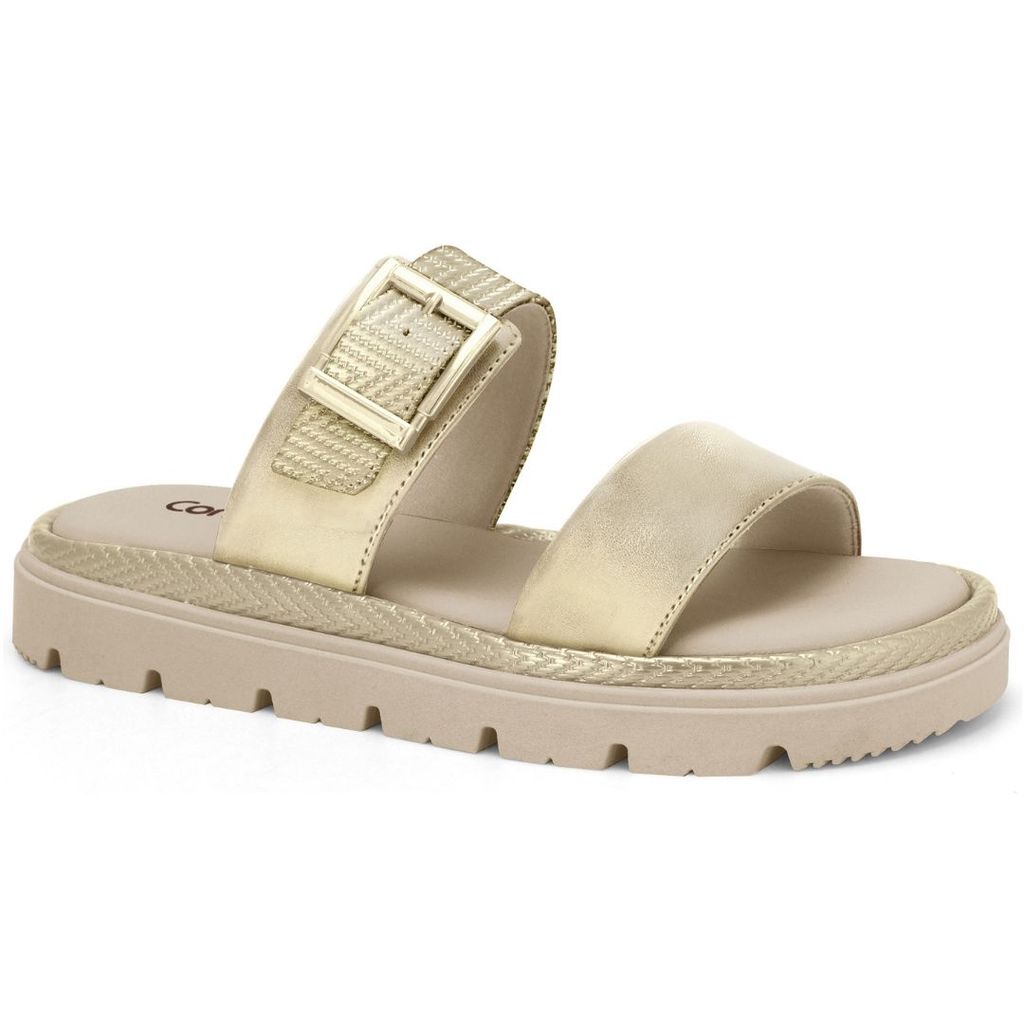 Sandália Slide Feminina Plataforma Tratorada Comfortflex 2546303