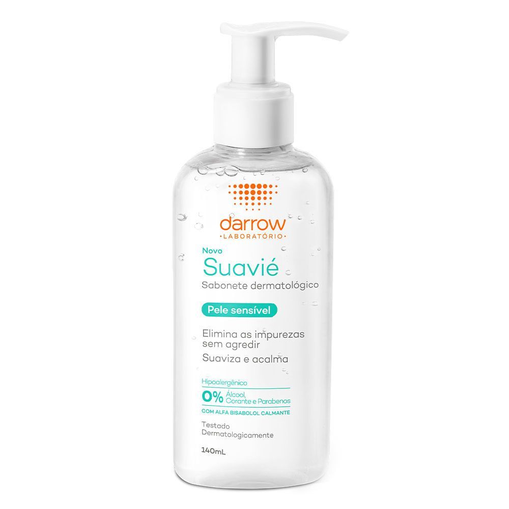 Suavié Sabonete Dermatológico Darrow Pele Sensível 140ml em Oferta na Shopee