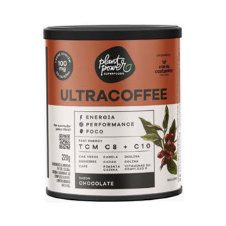 Suplemento Alimentar Plant Power Ultracoffe Chocolate 220g em Oferta na Shopee