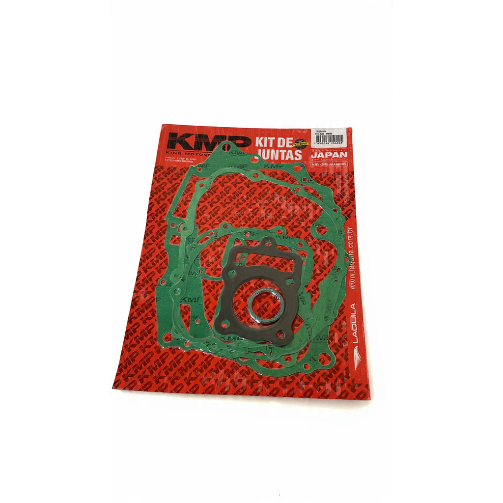 JOGO DE JUNTAS COMPLETO KMP TITAN 125 00 A 04 / FAN 125 05 A 08 / BROS 125 03 A 05