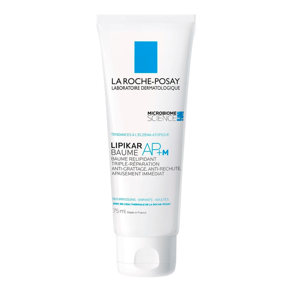 Lipikar Baume AP+ M La Roche Posay Bálsamo Tripla Reparação Corporal 75ml em Oferta na Shopee
