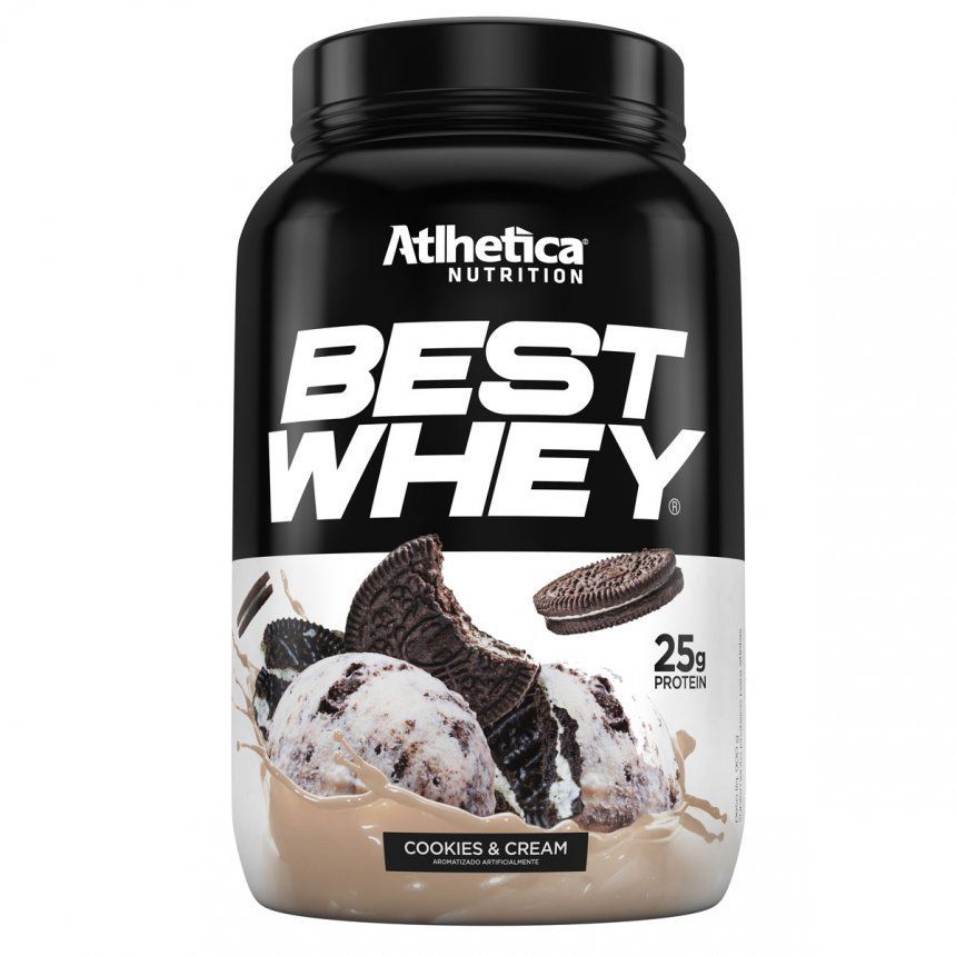 Best Whey Atlhetica Nutrition 900g Cookies and Cream Whey Protein Blend