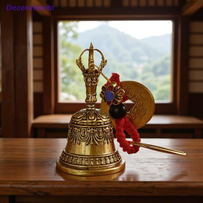 Imagem Decorationbt Retro Cobre Sino Sinos De Vento Artesanato De Bronze Fundição Caindo Tibetano Idéias Pingente De Novo