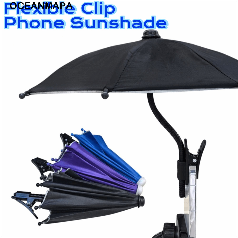 Guarda-Sol Para Celular Carro OCEANMAPA , Com Chuva Design Dobrável De Clipe , Abrigo Da